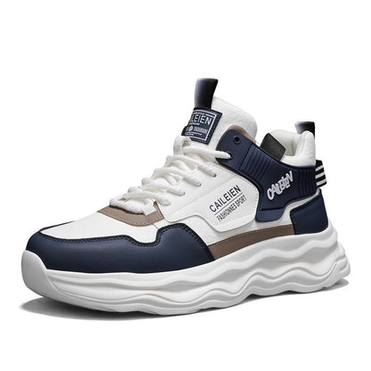 Mænds Sporty Sneakers Mønstret Design til Aktiv Livsstil 5