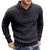 Mænds Strikket Sweater Rund Hals Moderne Stil 1