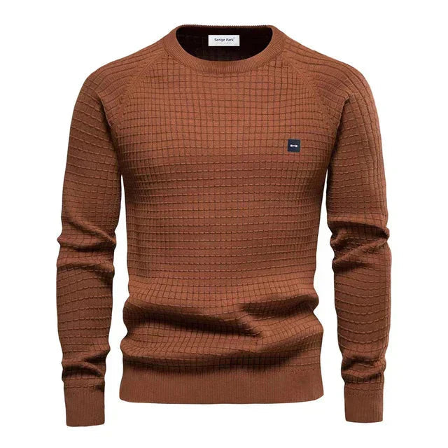 Mænds Sweater Strikket Design 7