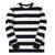 Mænds Sweater med Striber Casual Stil 0