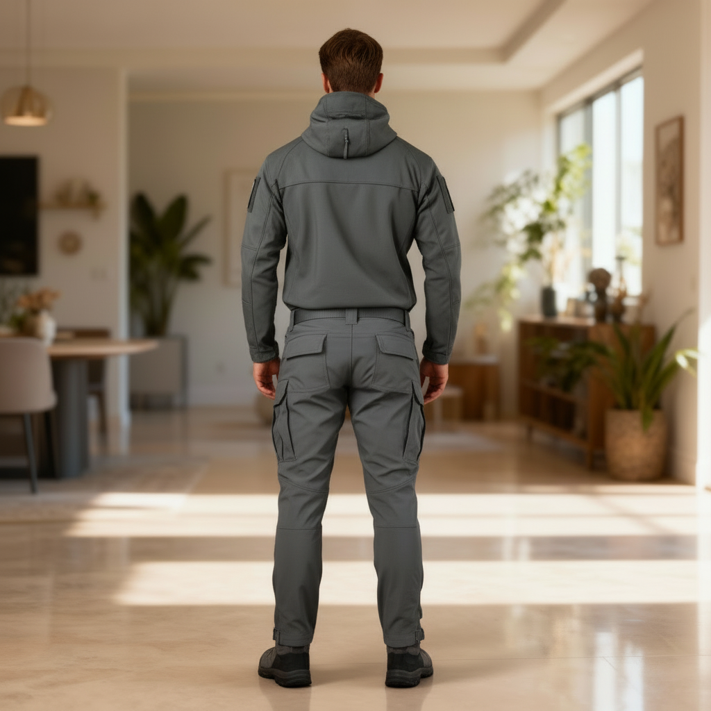 Mænds Termisk Funktionsoutfit til Udendørs Aktiviteter 2