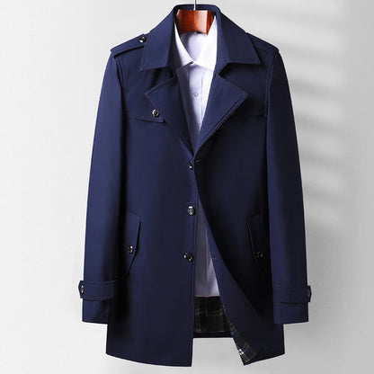 Mænds Trenchcoat Moderne Klassisk Stil 2
