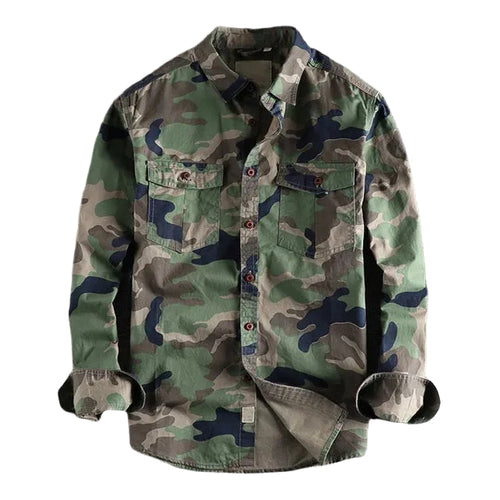 Mænds Urban Camo Skjorte 0