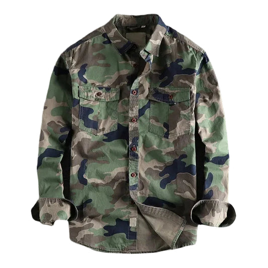 Mænds Urban Camo Skjorte 0