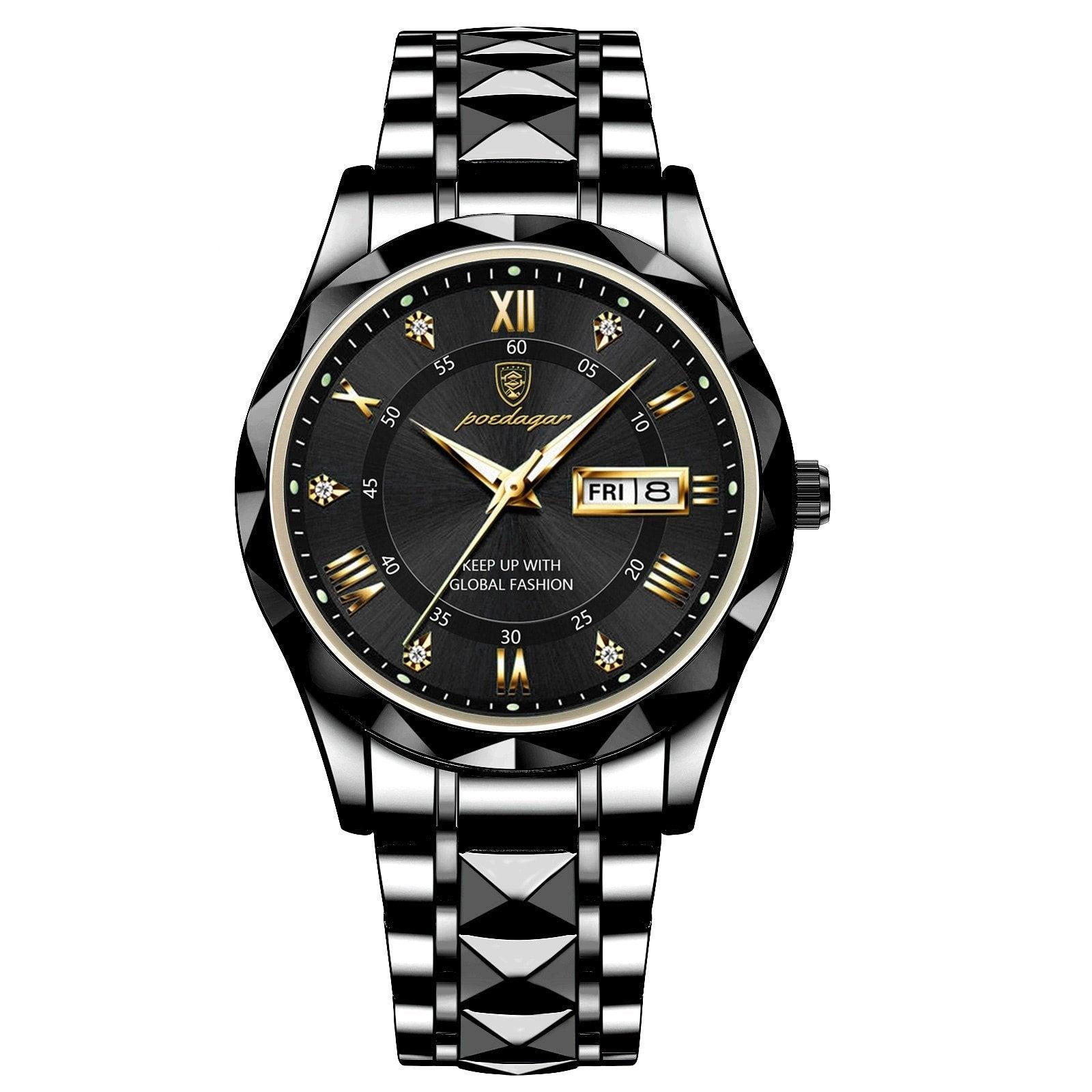 Mænds Vandtæt Armbåndsur Moderne Design Robuste Materialer 11