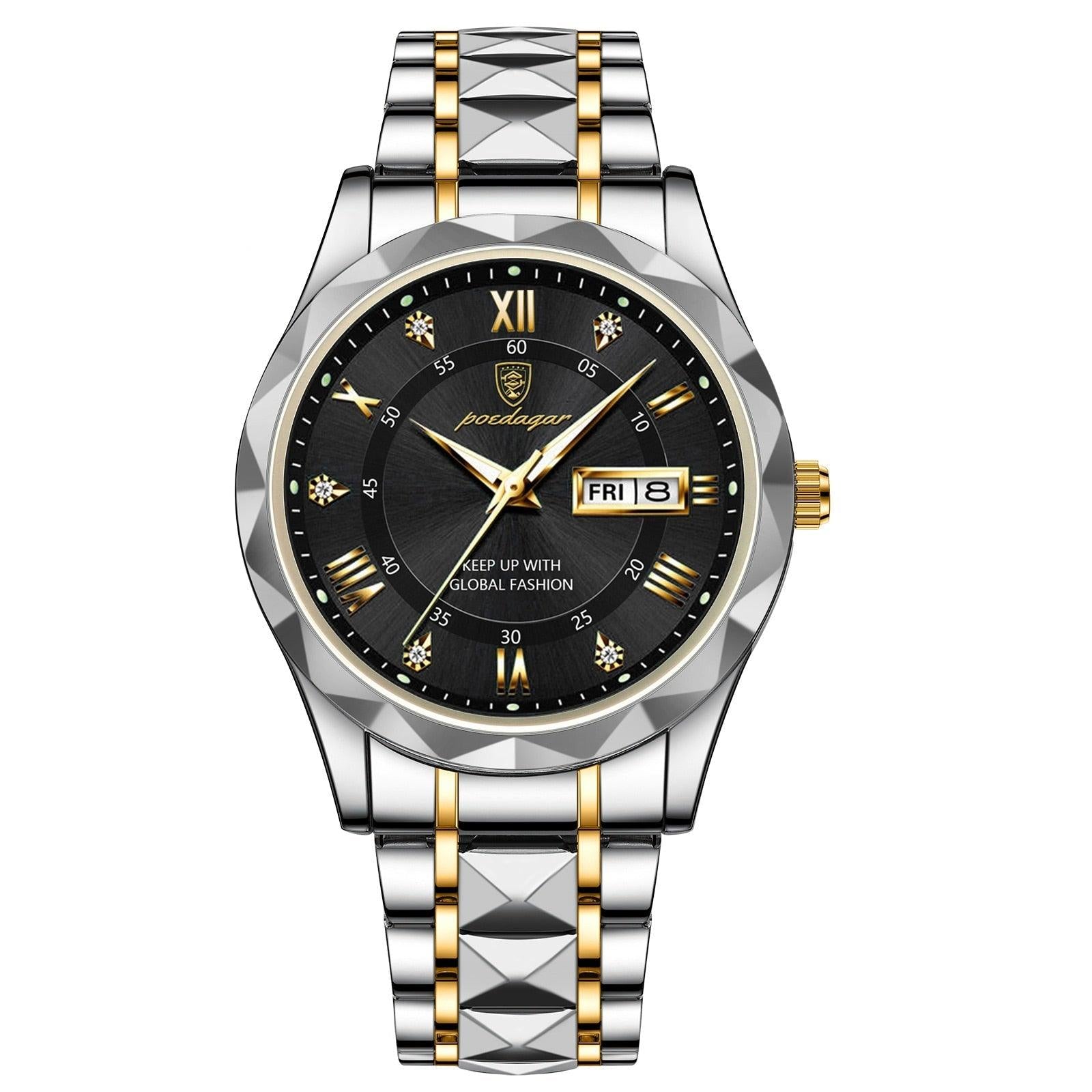 Mænds Vandtæt Armbåndsur Moderne Design Robuste Materialer 7