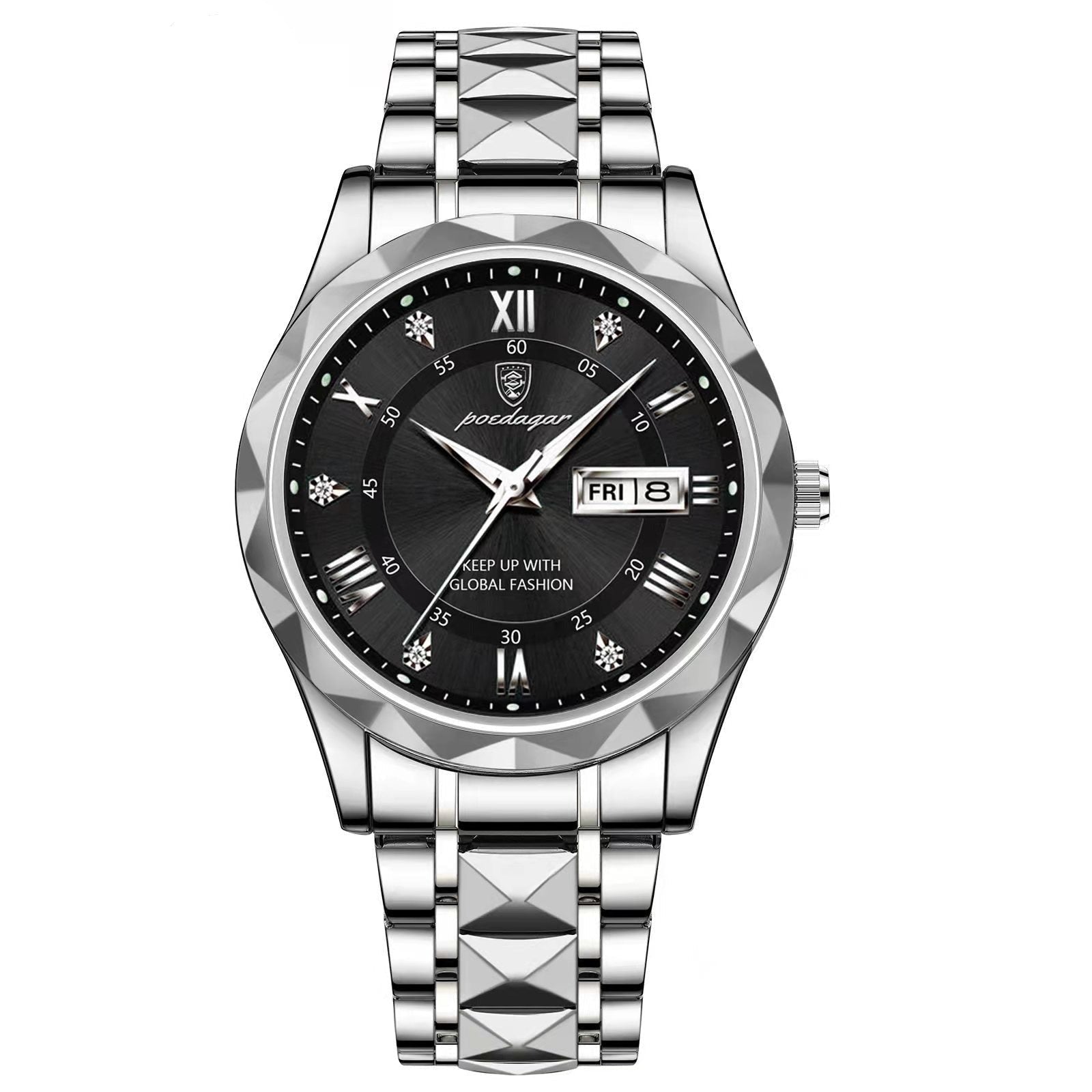 Mænds Vandtæt Armbåndsur Moderne Design Robuste Materialer 9