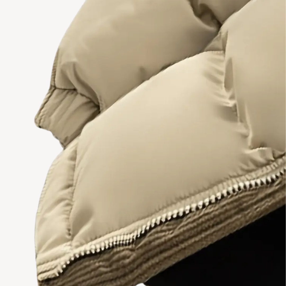 Mænds Vinterjakke med Snorhætte Moderne Stil 4