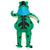Mandig Oppusteligt Frø Halloween Kostume 5