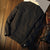 Herre Frakke Denimfleece Klassisk Varm Jakke