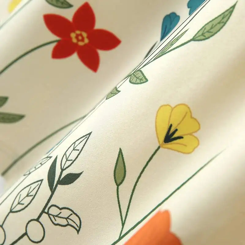 Men's Button Up Shirt Floral Design 8