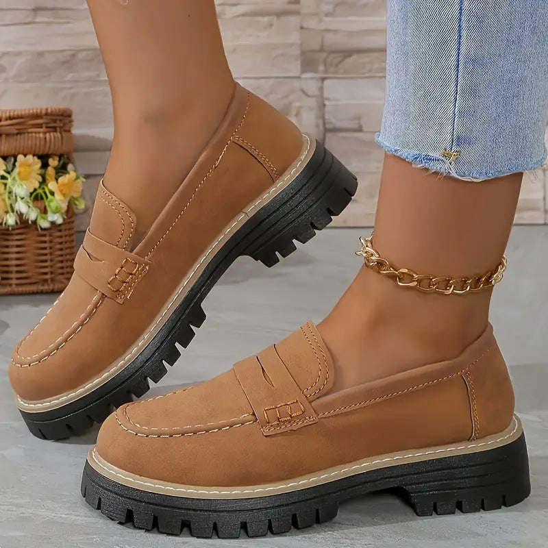 Men's Casual Loafers with Chunky Sole 5
