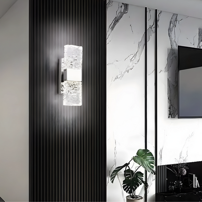 Moderne Væglampe LED med Krystal Design til Stue Indretning 2