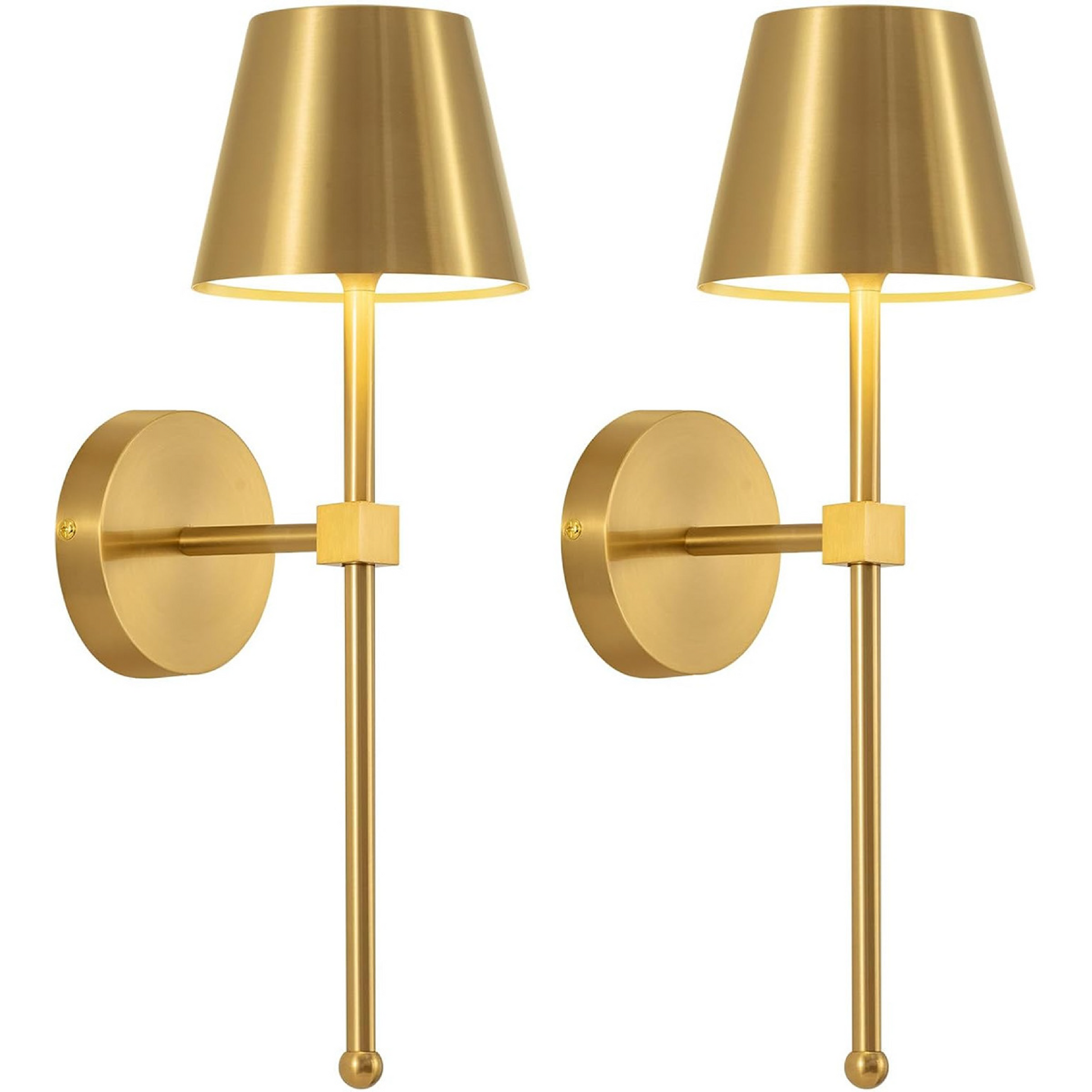 Moderne Væglampe Trådløs Genopladelig LED Design 5