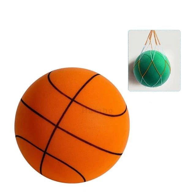 Variant image for Støjsvag Basketball 18cm 22cm 24cm Orange Grøn Blå Gul PU Skum-1