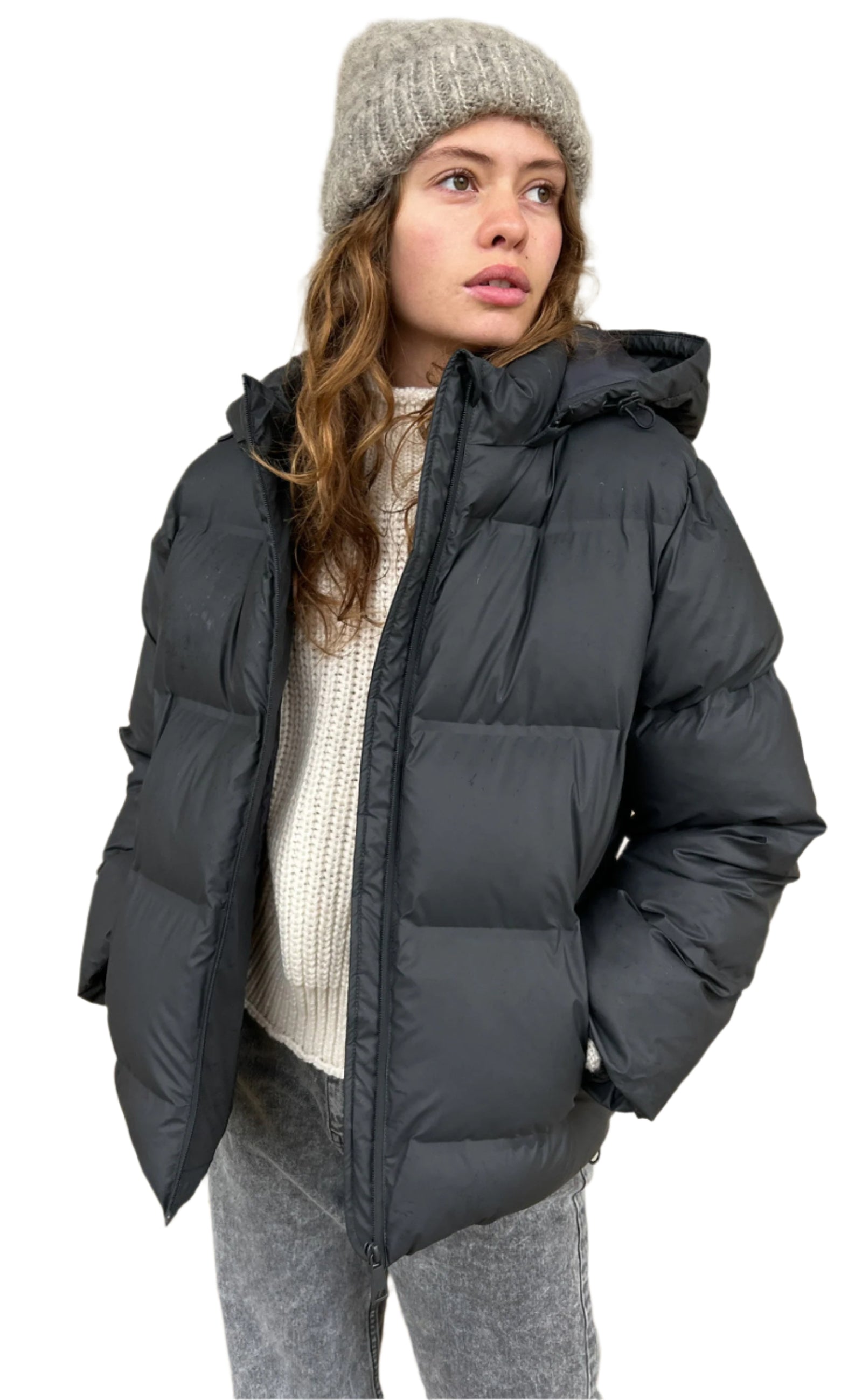 Dame Vinterjakke Stilfuld Varm Polyester-1