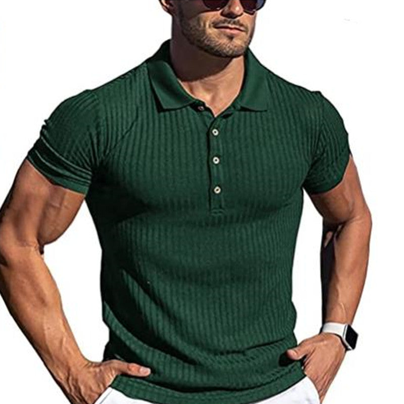 Slim Knit poloshirt til mænd