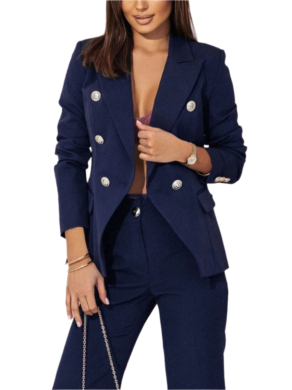 Kvinders Damesæt Elegant Stilet Polyester Viskose-1