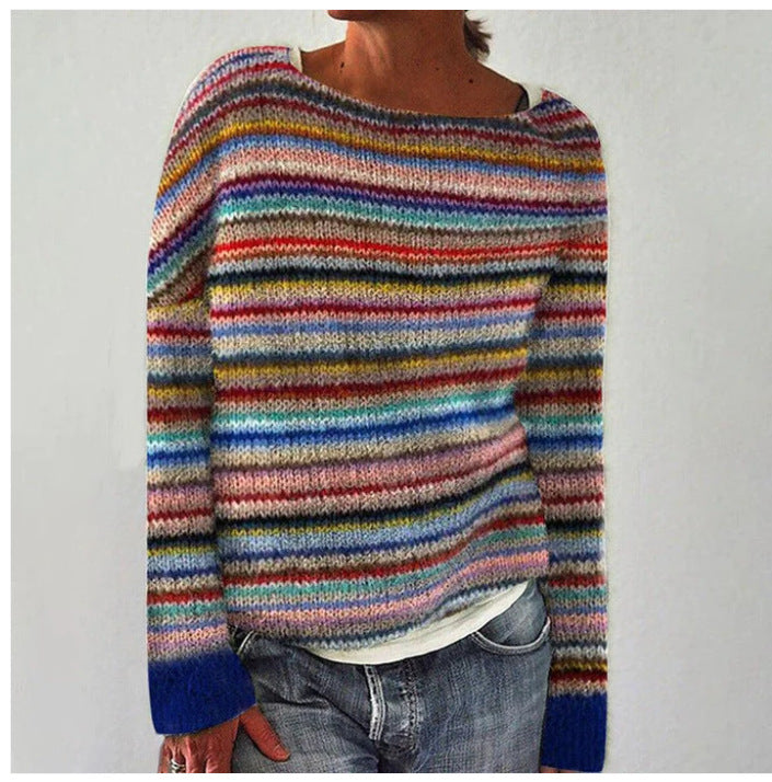 Variant image for Herre Pullover Afslappet Uldblanding Komfortabel Design-9