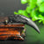 Obsidian Wolf Vedhæng Halskæde