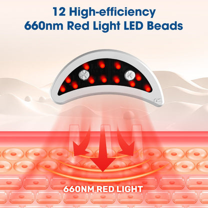 Øjenpleje Enhed med LED-lys og Vibrationer 5