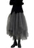 Plus Size Tulle Skirt with Patchwork Design 0