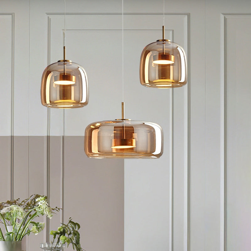 Retro Pendel Lampe med Glasdesign til Loftlamper 2