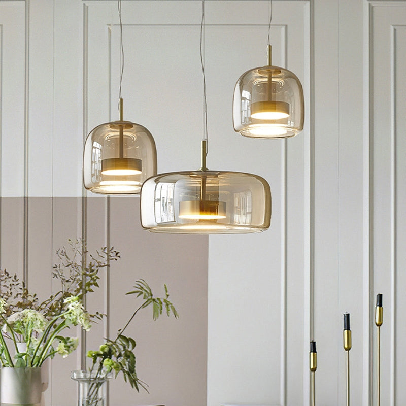 Retro Pendel Lampe med Glasdesign til Loftlamper 3