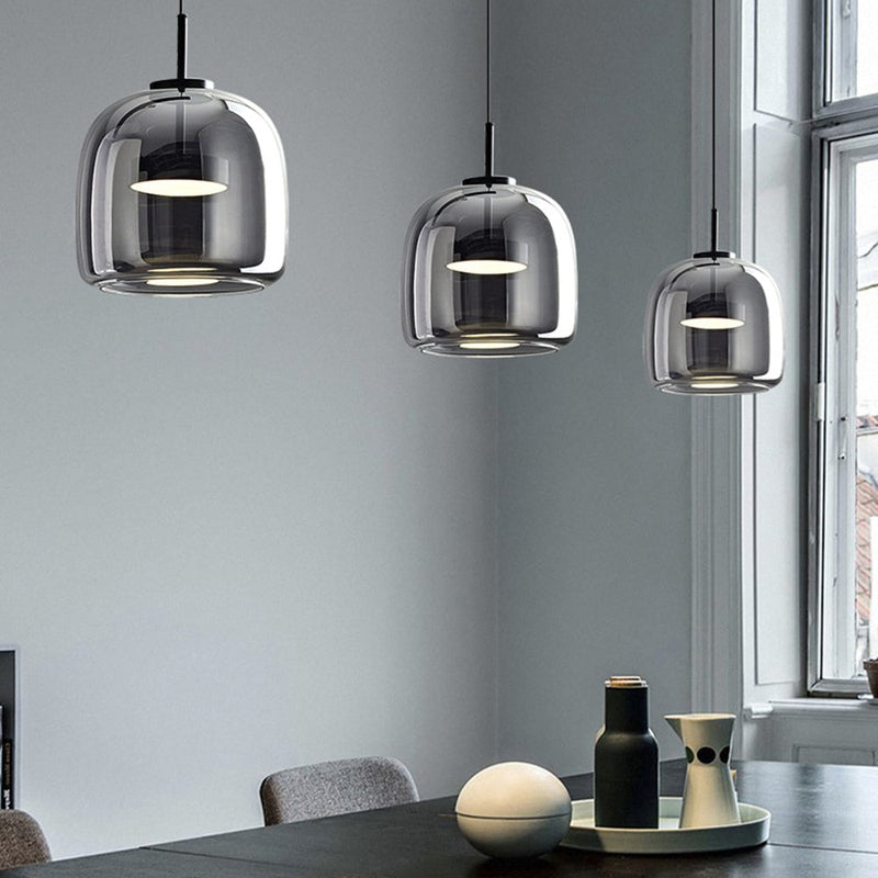 Retro Pendel Lampe med Glasdesign til Loftlamper 5