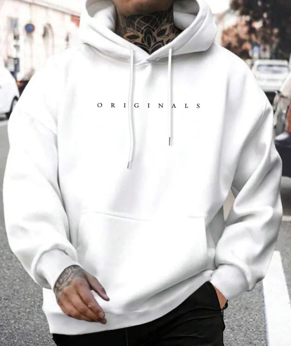 Variant image for Hoodies Mænd Casual Komfort Blød Bomuld-9