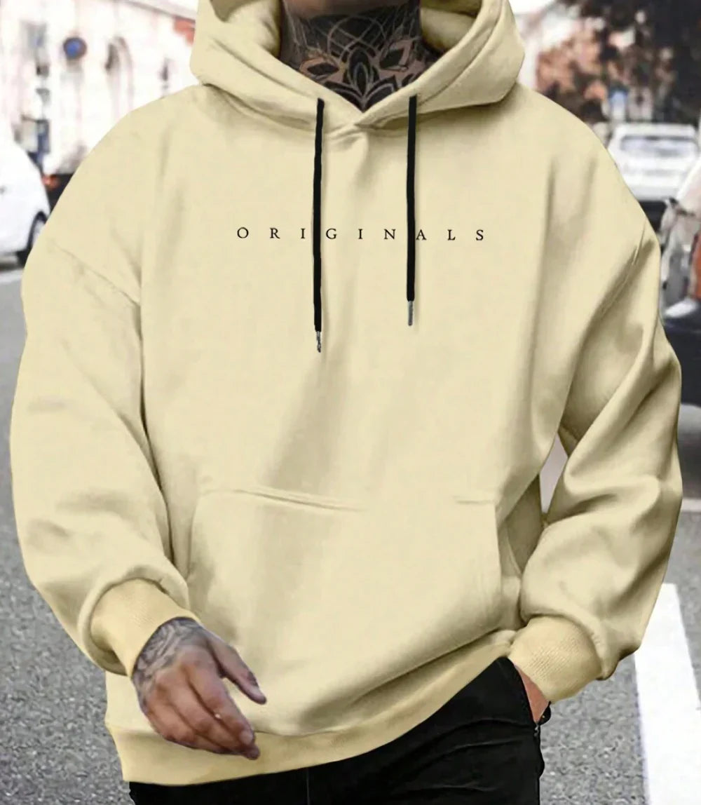 Variant image for Hoodies Mænd Casual Komfort Blød Bomuld-14