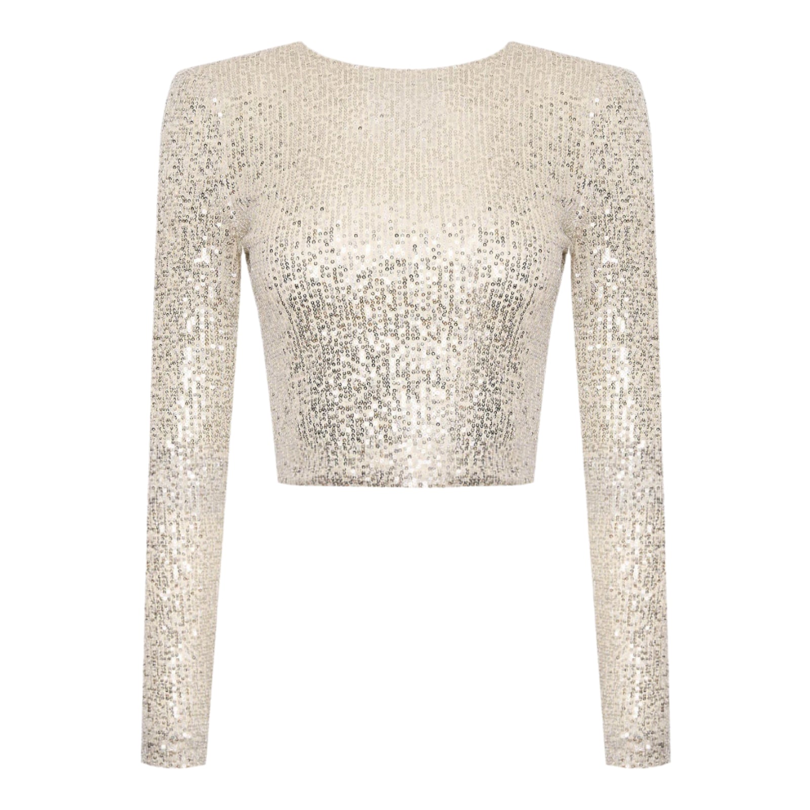 Kvinders Festtop med Paljetter og Luksuriøst Design i Åndbart