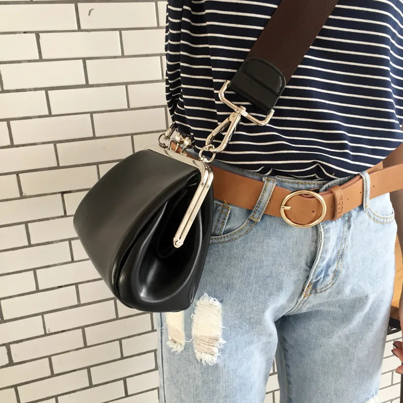 Kvinders Crossbody Taske Elegant PU-læder 2