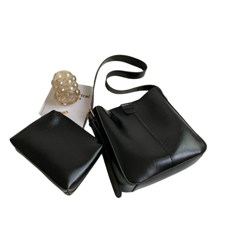 Kvinders Skuldertaske Vintage Chic Læder 1