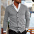 Cardigan Til Herre Moderne Design Blød Materiale