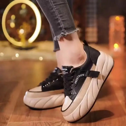 Bløde sneakers med tyk sål til kvinder