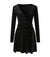 Kvinders Kjole Elegant Polyester med Subtil Paljetterkant 4