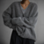 Dame Sweater Højhalset Strik Blød Akryl 5