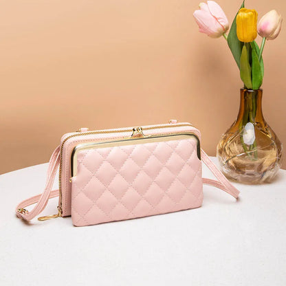 Dame Crossbody Taske Moderne Vegansk Læder 4
