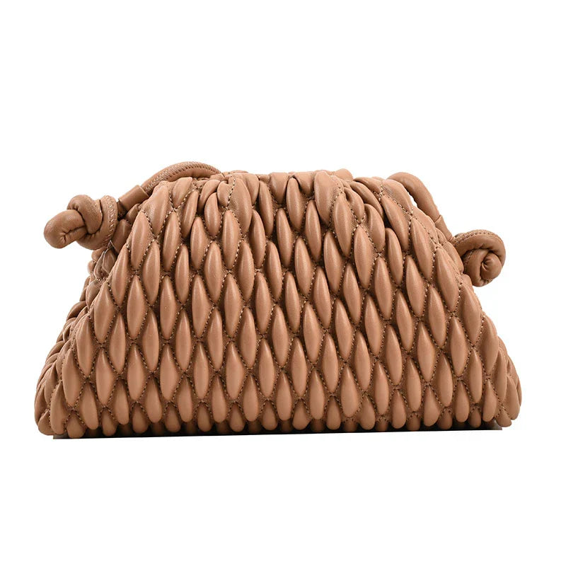 Dame Clutch Elegant Satin Accessory 3