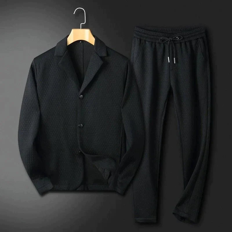 Variant image for Herre Jakkesæt Skræddersyet Elegant Design Polyester-7