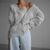 Variant image for Dame Sweater Højhalset Strik Blød Akryl-10