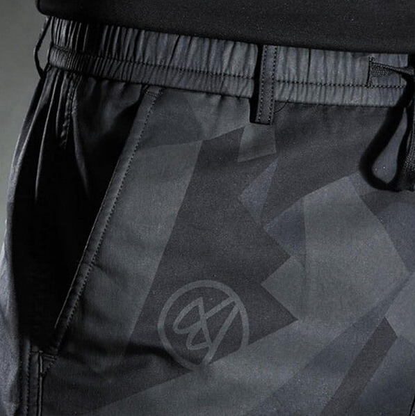 Herre Bukser Slim-Fit Polyester til Mænd-1
