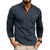 Herre T Shirt Casual Åndbar 100% Bomuld-1