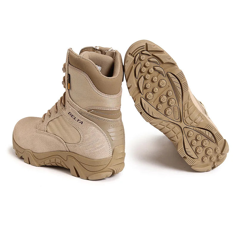 Mænds Arbejdssko Støvler Syntetisk Slidstærk Komfortabel-4