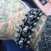 Skelet Biker&#39;s Armbånd