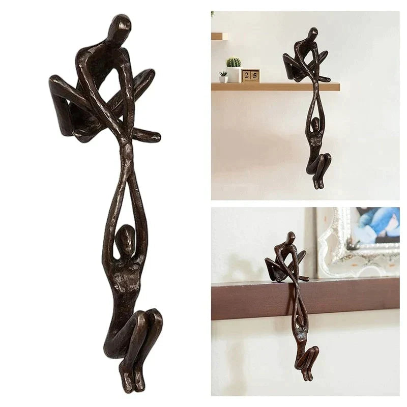 Skulptur Figurine af Kærlighed og Styrke 0
