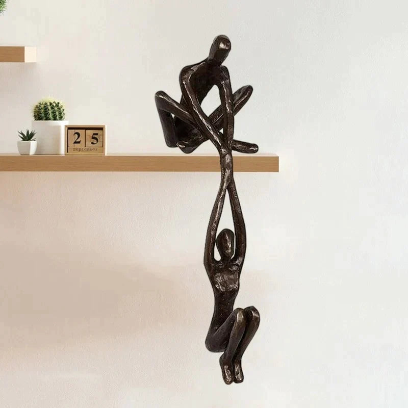 Skulptur Figurine af Kærlighed og Styrke 6