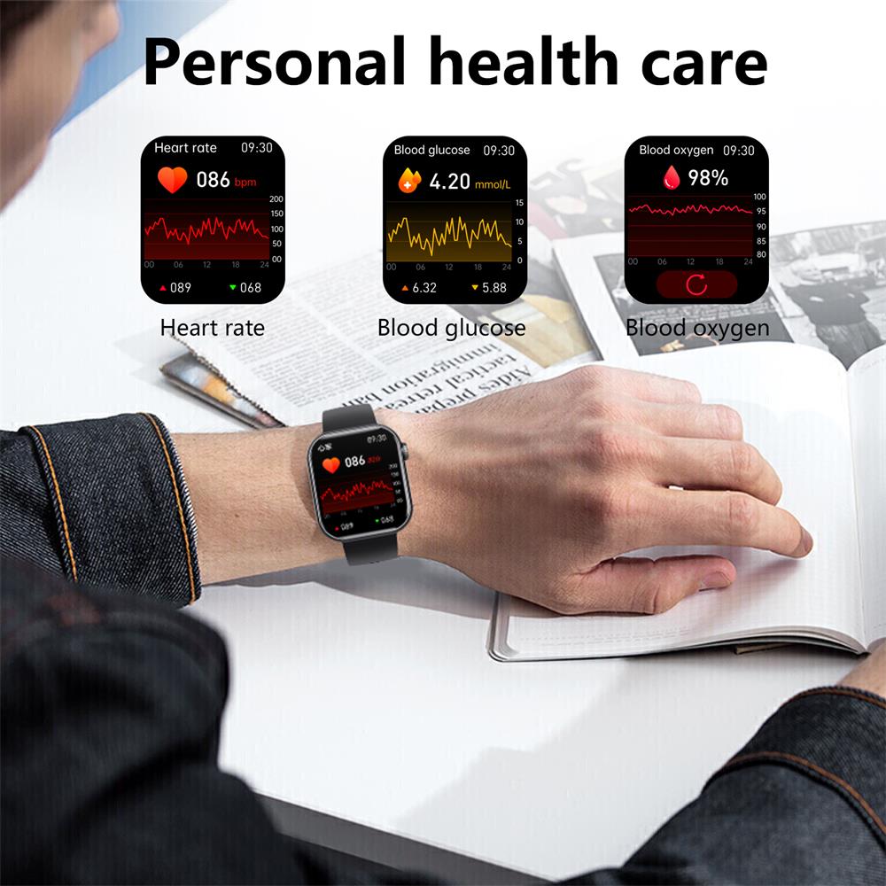 Smartwatch med Fitness Tracker og Sundhedsovervågning 1