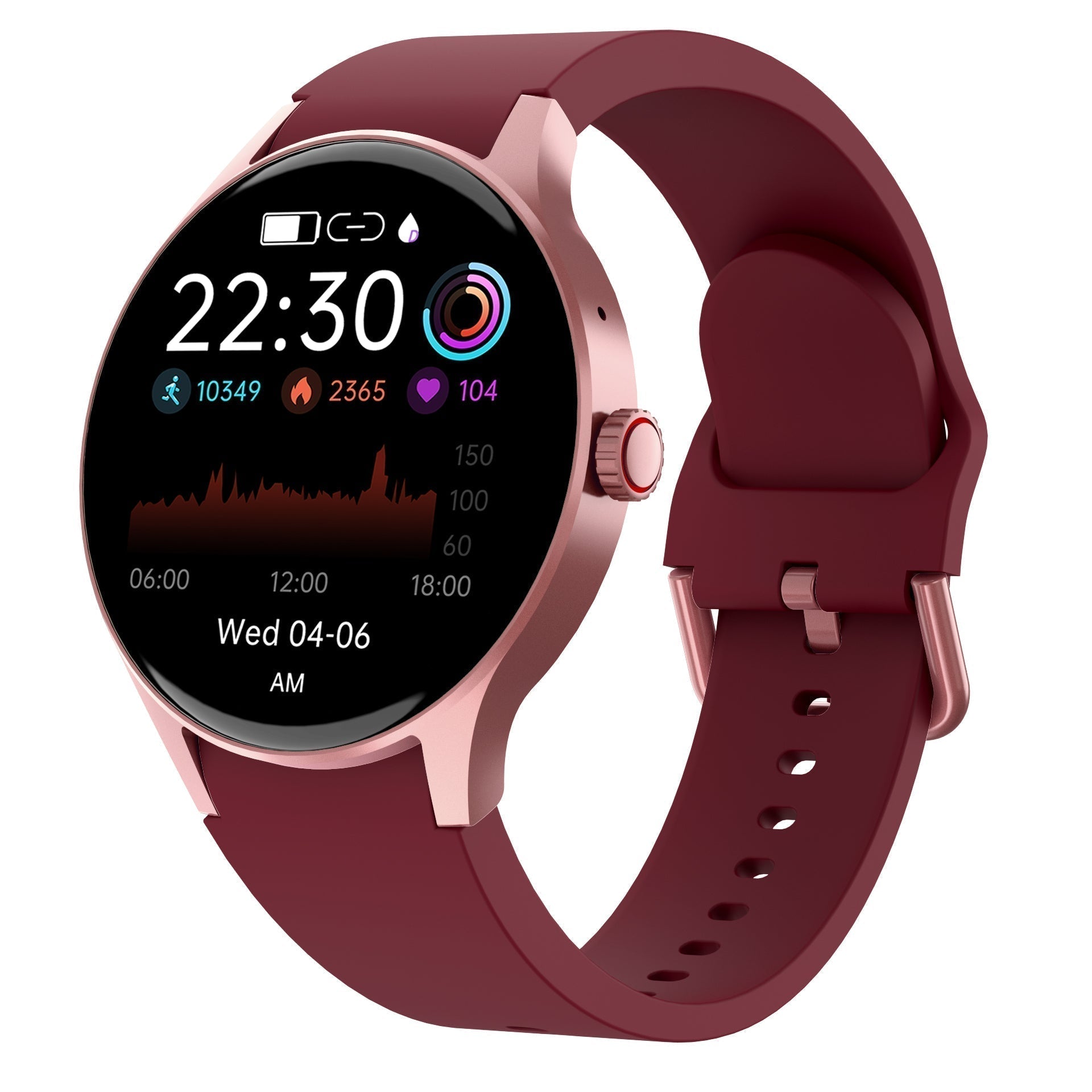 Smartwatch med Fitness Tracker og Sundhedsovervågning 25